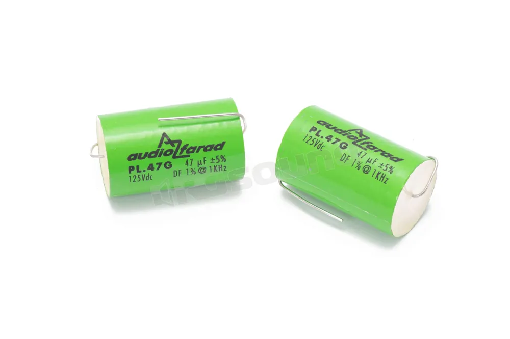AZ Audiocomp PL.47G condensatori 47 microfarad poliestere 2pz Compon