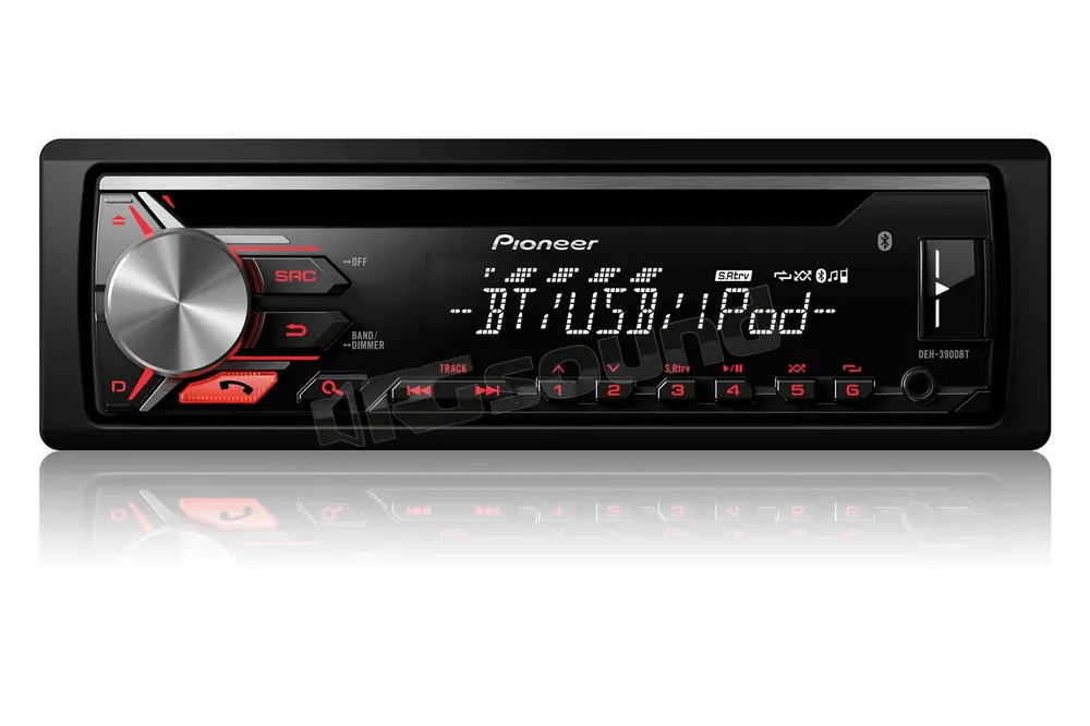 Pioneer DEH-3900BT Autoradio 1 din e 2 din Car stereo - Autoradio 1