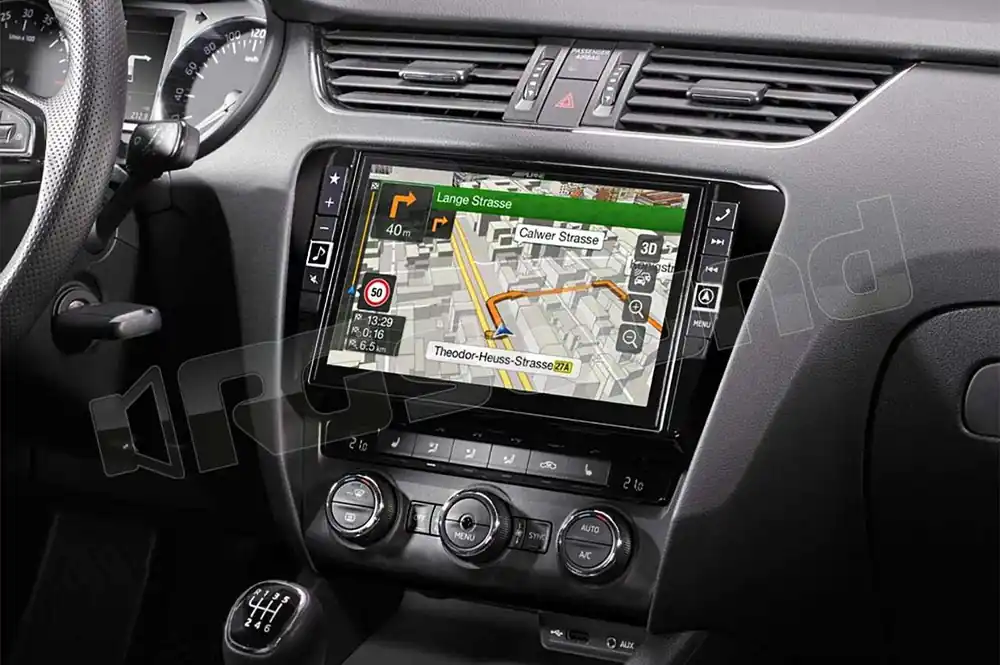 Alpine X901D-OC3 monitor per Skoda Octavia Monitor auto 1 e 2 Din Ca