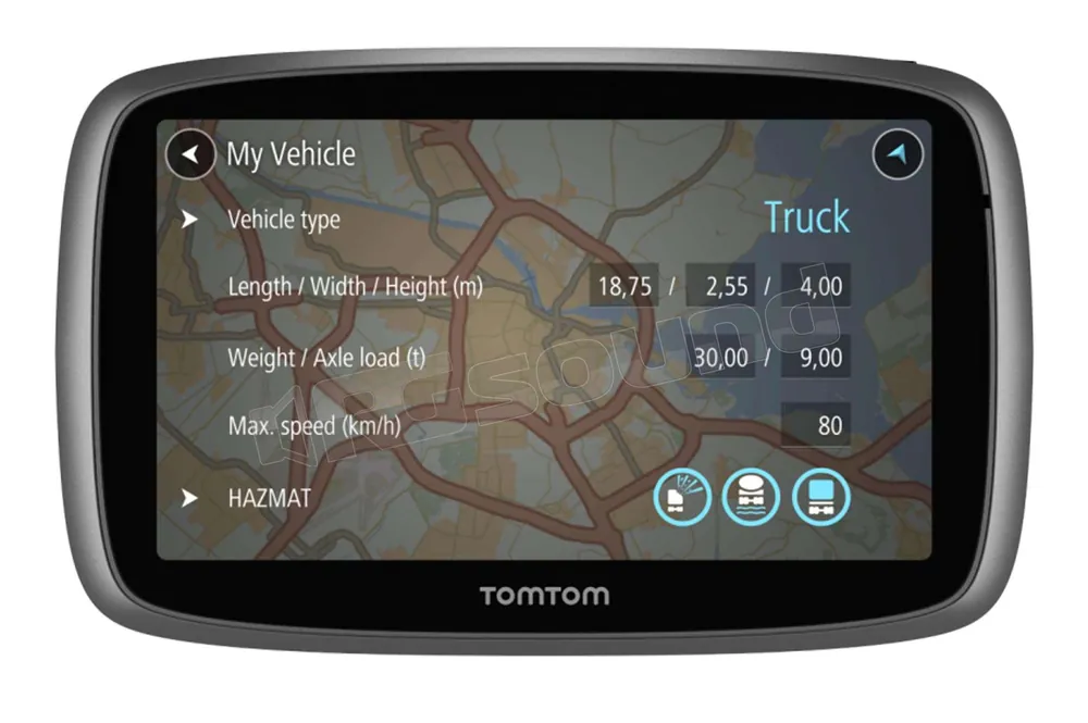 TomTom TRUCKER 5000 navigatore per camion Navigatori GPS - Portatili