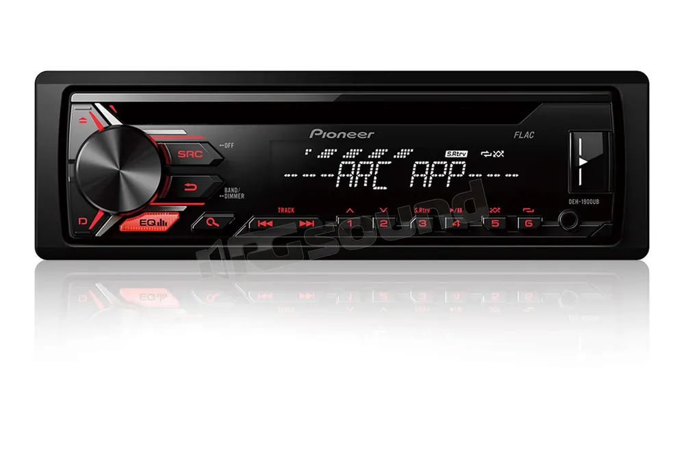 Pioneer DEH-1900UB CD - USB - Aux-in e illunimazione rossa Autoradio