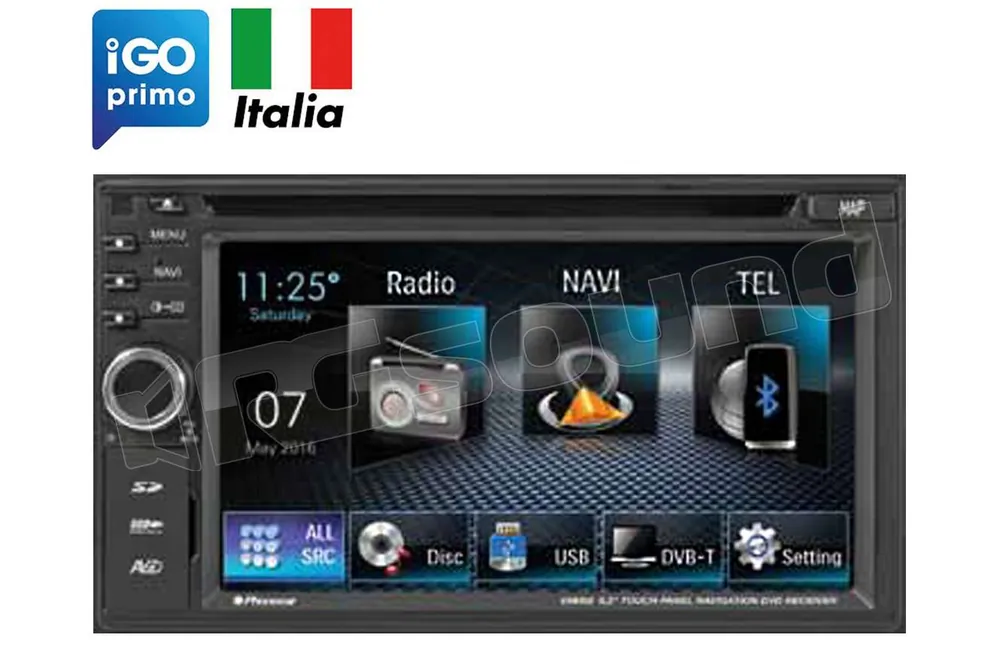 Phonocar VM058M Monitor auto 1 e 2 Din Car multimedia - Monitor aut