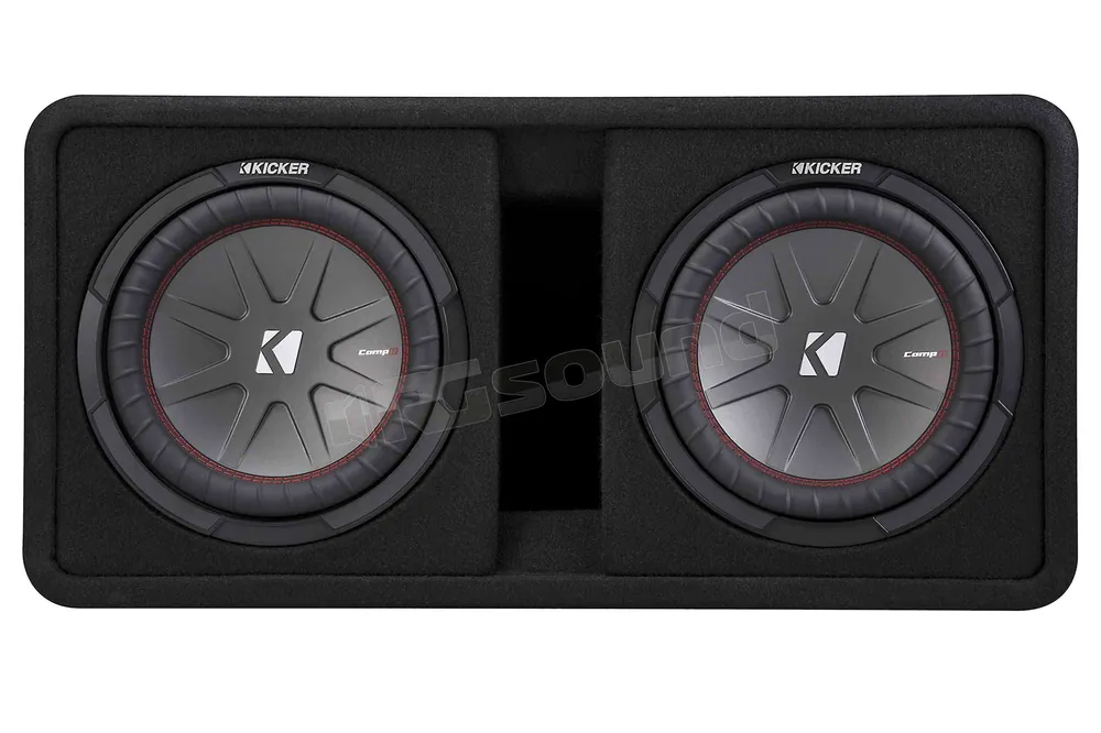 Kicker DCWR102 doppio sub CompR 25cm con 800 w (43DCWR102) Subwoofe