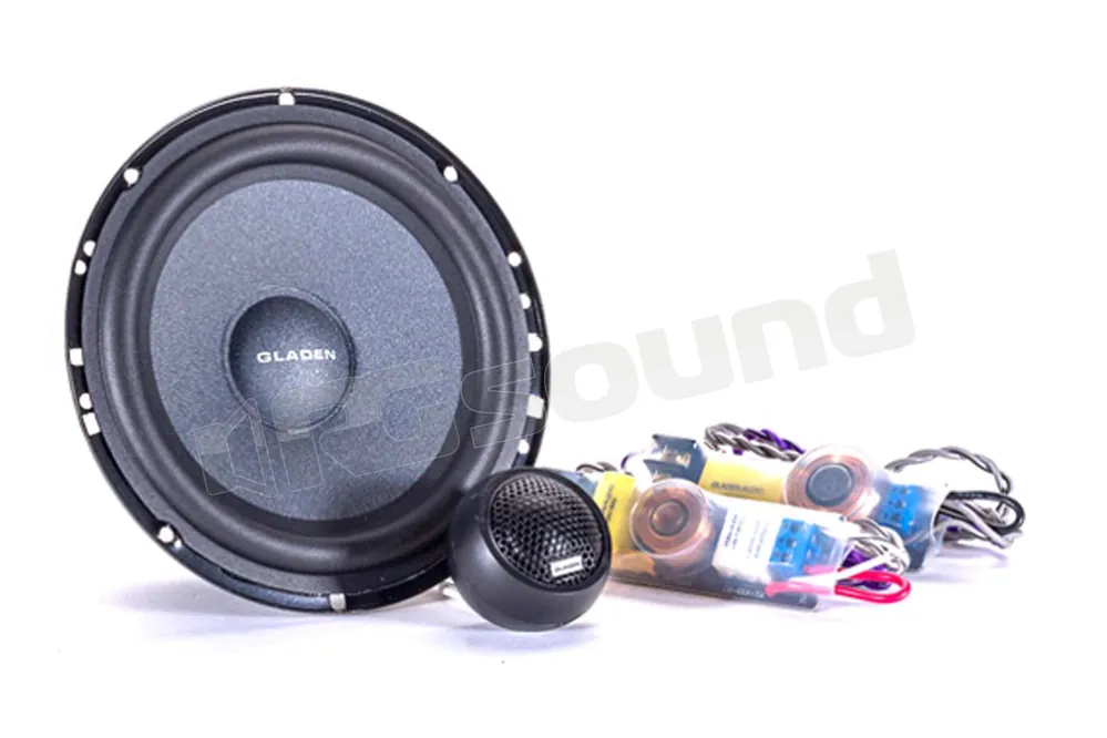 Gladen RS-X 165 Sistemi altoparlanti - Kit altoparlanti a 2 vie