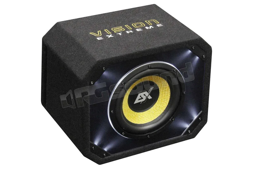 ESX VE250 bassreflex 25cm Subwoofer - Subwoofer in cassa