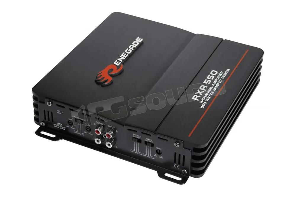 Renegade RXA550 Amplificatore a due canali, potenza RMS 2 x 150 Watt @