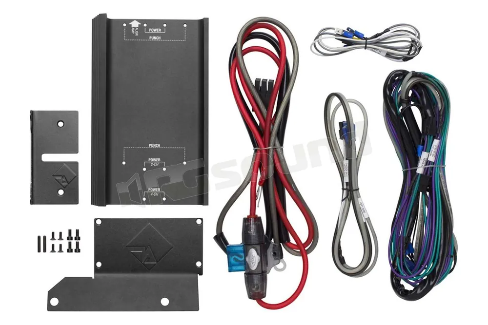 Rockford Fosgate RFKHD9813 kit di montaggio amplificatore per Harley-D