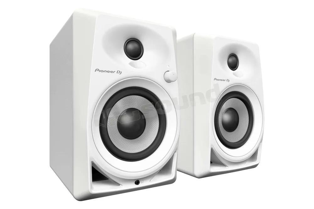 Pioneer DJ DM-40-W diffusori monitor per DJ e produttori - versione bi