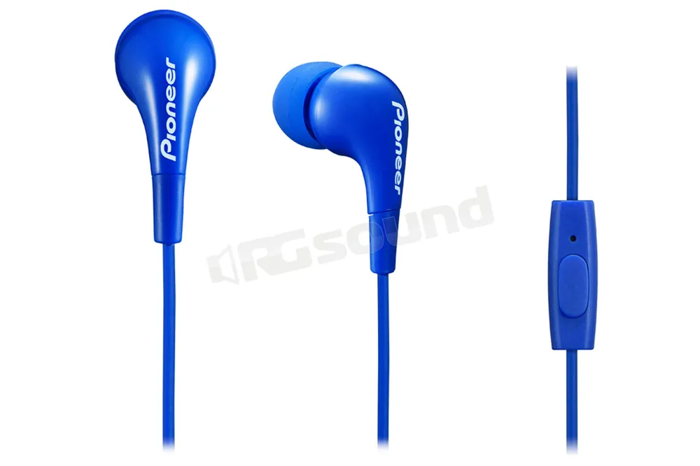 Pioneer SE-CL502T-L auricolari con microfono - colore blu Cuffie aur