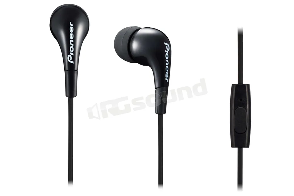 Pioneer SE-CL502T-K auricolari con microfono - colore nero Cuffie au