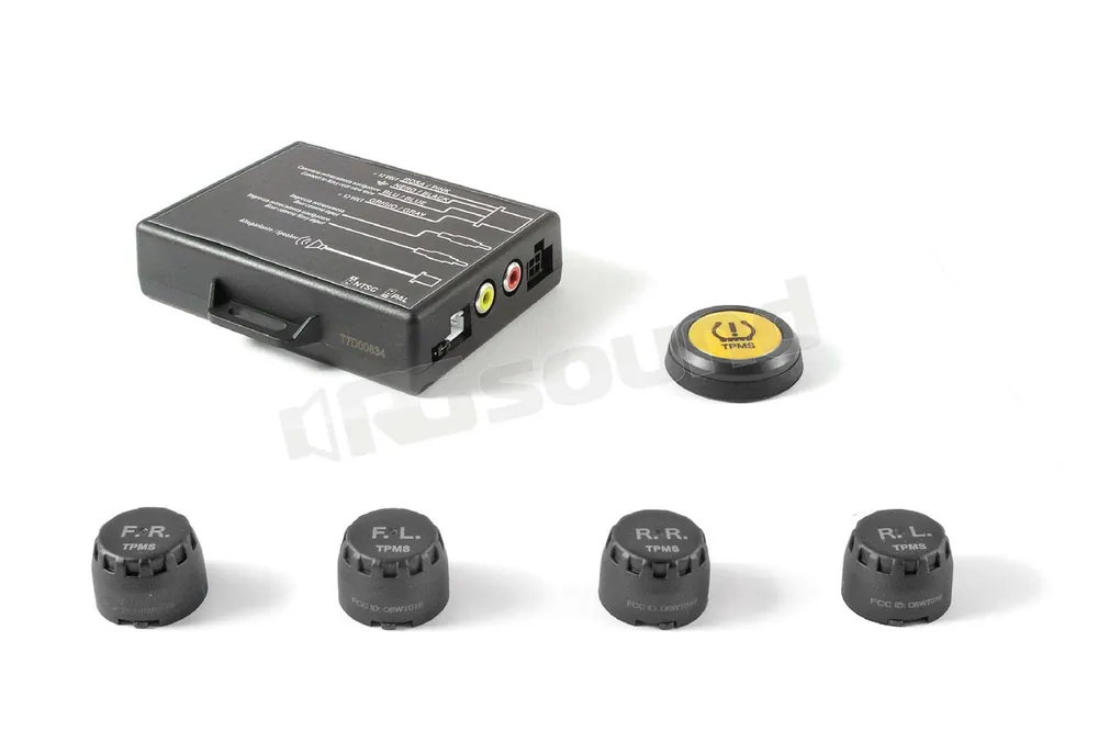 Phonocar VM362 monitoraggio pressione gomme Wireless su monitor Sens