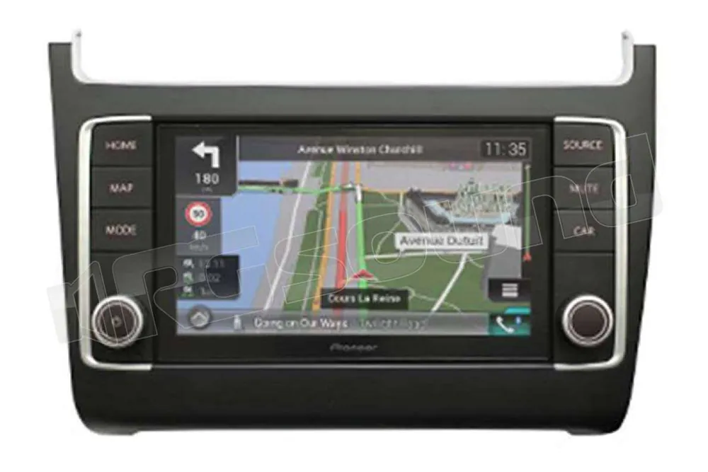 Pioneer AVIC-EVO1-PL1-VAL monitor con navigatore per VW Polo 6C Moni