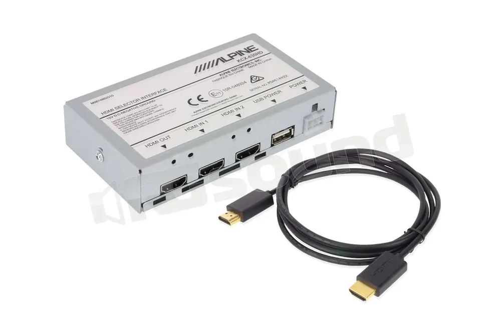 Alpine KCX-630HD collegamento doppia HDMI Interfacce - Interfacce au
