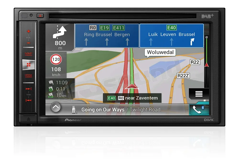 Pioneer AVIC-F980DAB-C navigatore Europa camper e camion - Apple CarPl
