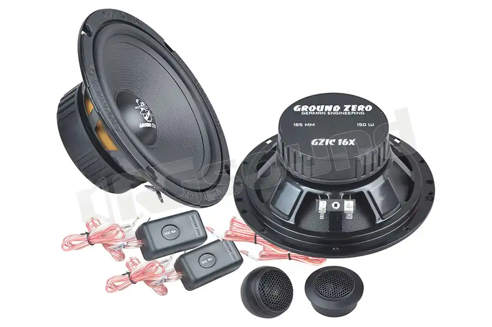 Ground Zero GZIC 16X kit a due vie 16,5 cm Sistemi altoparlanti - Ki
