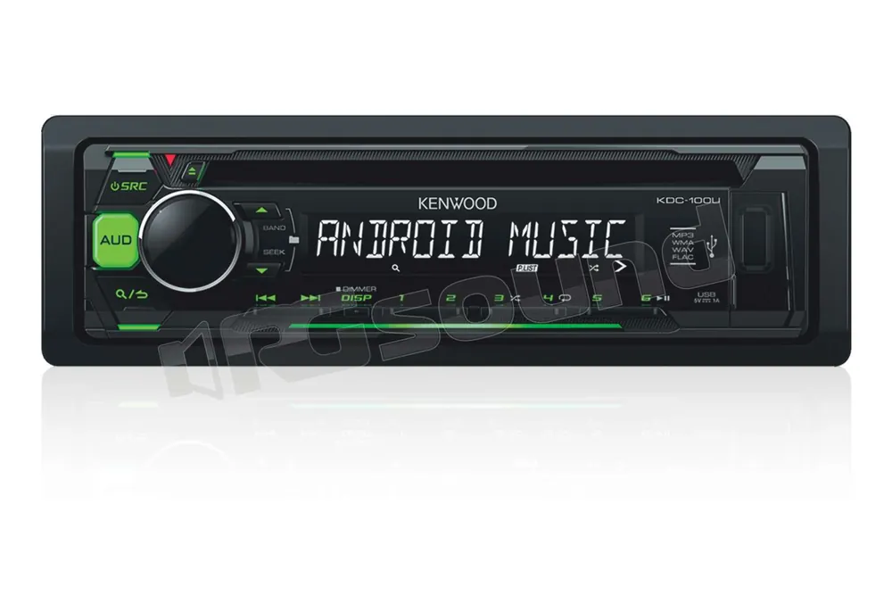 Kenwood KDC-100UG sintolettore CD compatibile Android MSC e AOA2 Aut