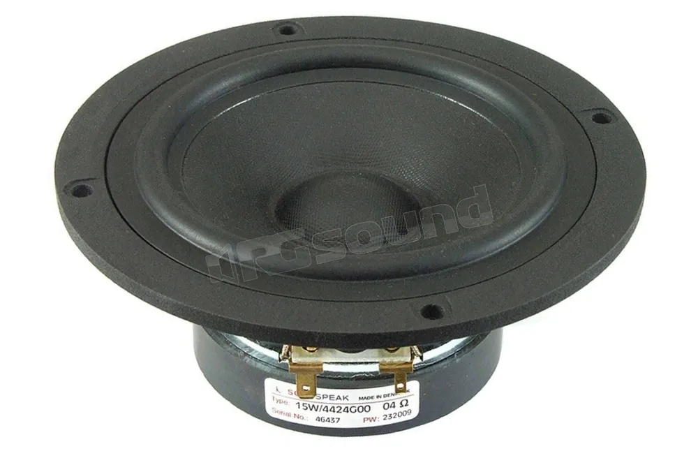 Scan Speak 15W/4424G00 midwoofer 15cm cono in fibra di vetro Altopar