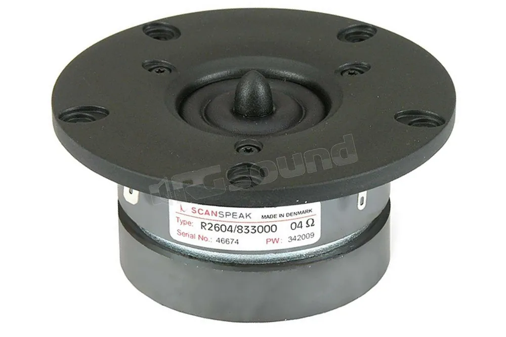 Scan Speak R2604/833000 coppia di tweeter Discovery 26mm con doppio ma