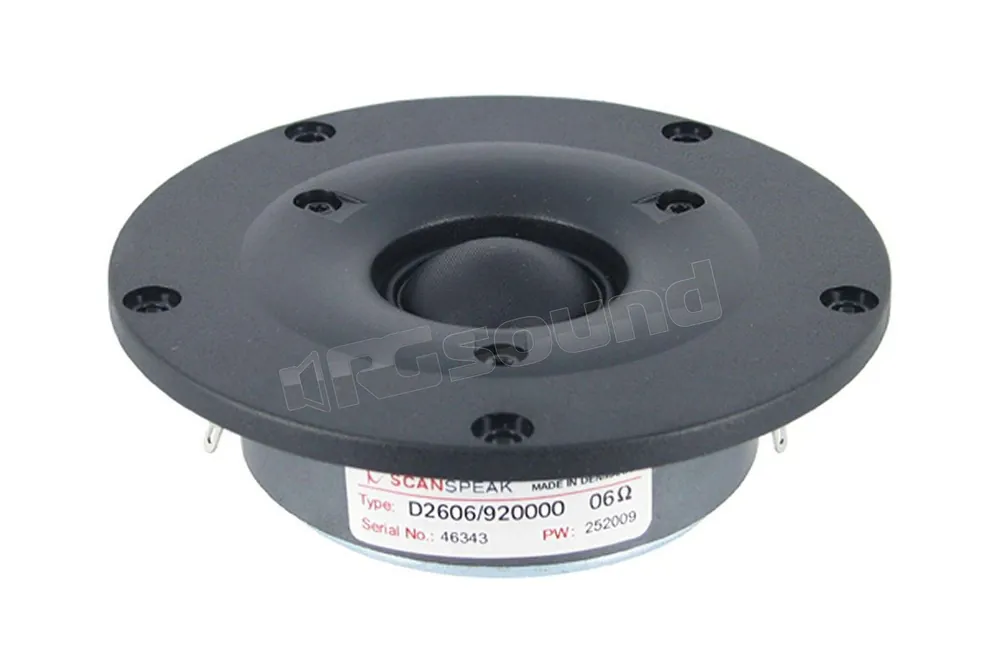 Scan Speak D2606/920000 coppia tweeter alta efficienza 6 Ohm Altopar