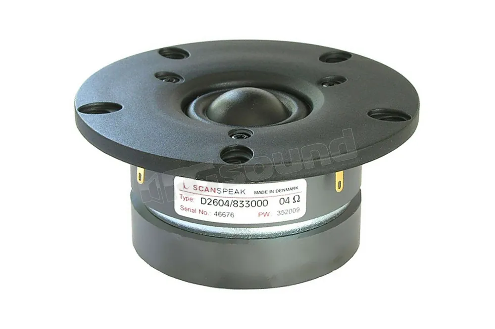 Scan Speak D2604/833000 coppia tweeter 26mm con doppio magnete in ferr