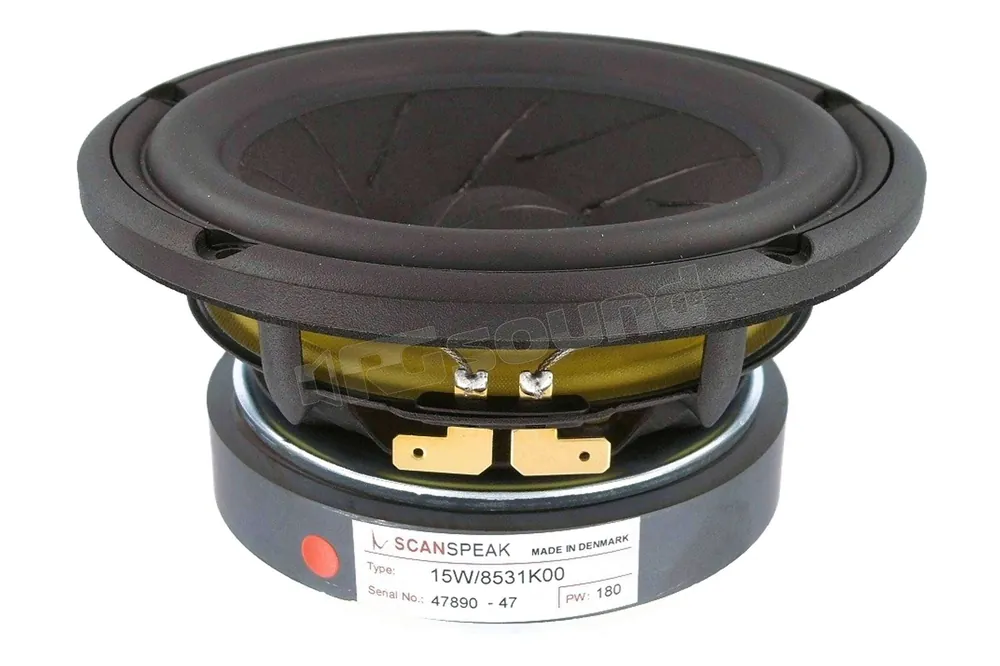 Scan Speak 15W/8531K00 midwoofer dal cono intagliato 8 Ohm Altoparla