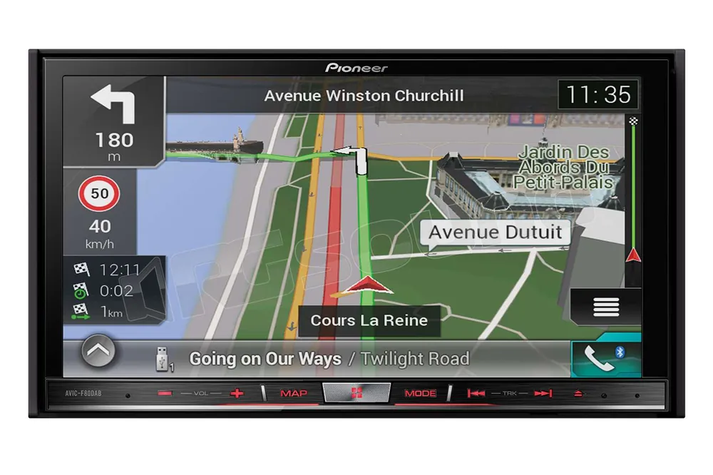 Pioneer AVIC-F80DAB navigatore 7‘‘ lettore CD/DVD, DAB+, Apple CarPlay