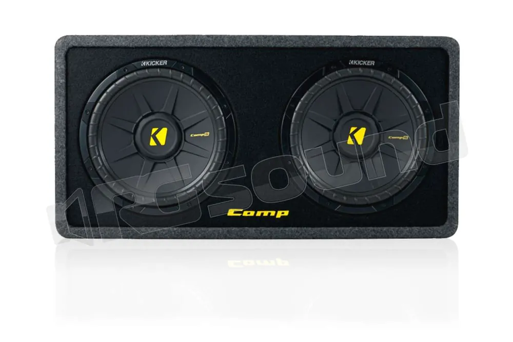 Kicker DCWS122 doppio sub 30cm in box reflex Subwoofer - Subwoofer i