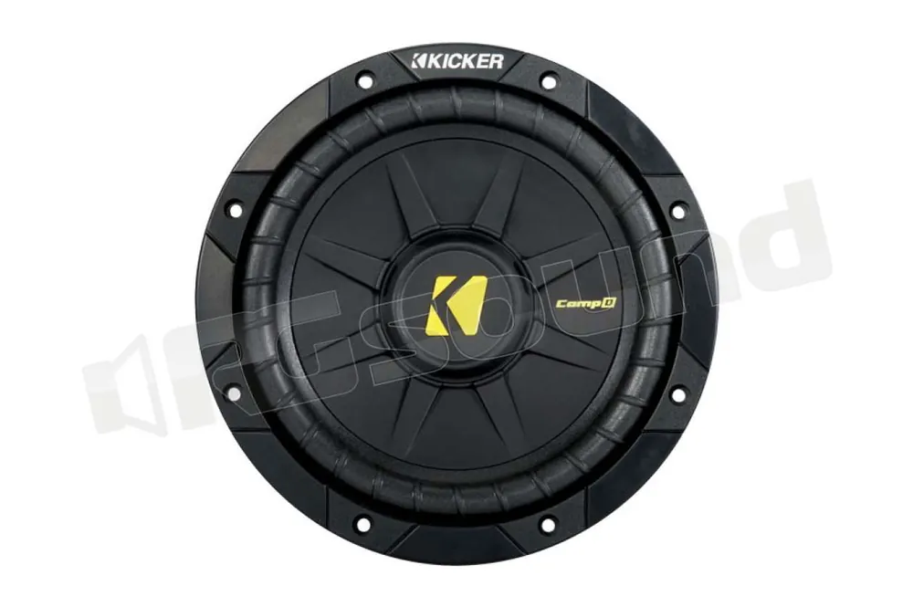 Kicker CWD82 sub 20 cm 2+2 Ohm CompD Subwoofer - Subwoofer