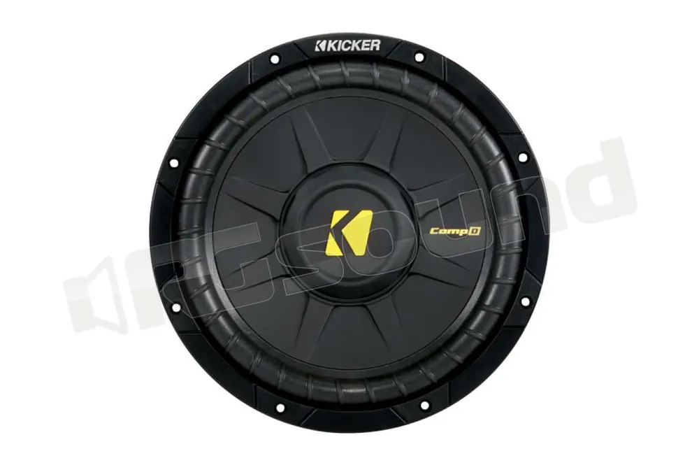Kicker CWD104 sub 25 cm 4+4 Ohm CompD Subwoofer - Subwoofer