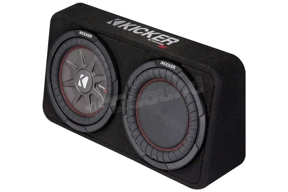 Kicker TCWRT102 sub 25 cm 2 Ohm in cassa chiusa, potenza max 800 W (43