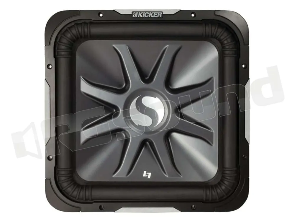 Kicker S15L72-11 sub 38cm 2+2Ohm Solo-Baric L7 Subwoofer - Subwoofer