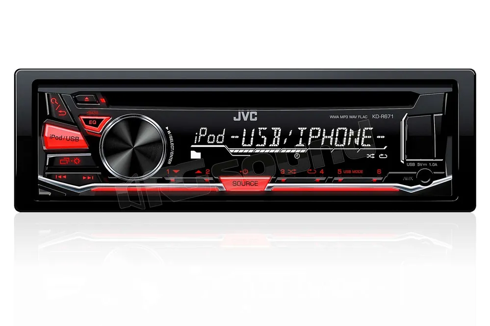 JVC KD-R671 Autoradio 1 din e 2 din Car stereo - Autoradio 1 e 2 Di