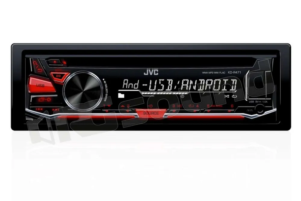 JVC KD-R471 sintolettore CD - USB - Aux Autoradio 1 din e 2 din Car