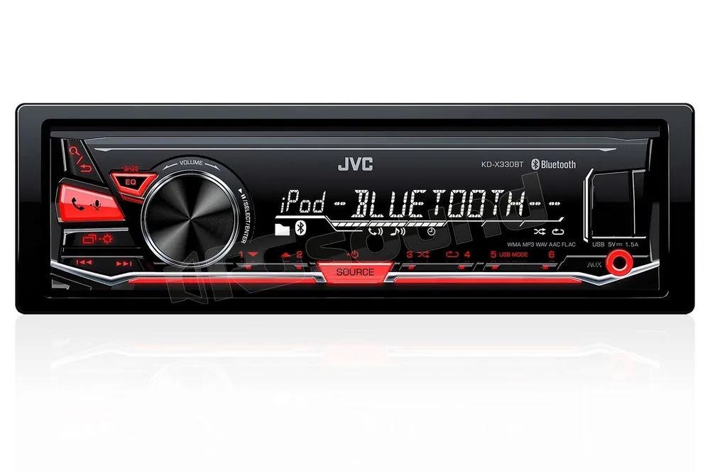 JVC KD-X330BT - Bluetooth - USB - Aux - compatibile iPod, iPhone e And