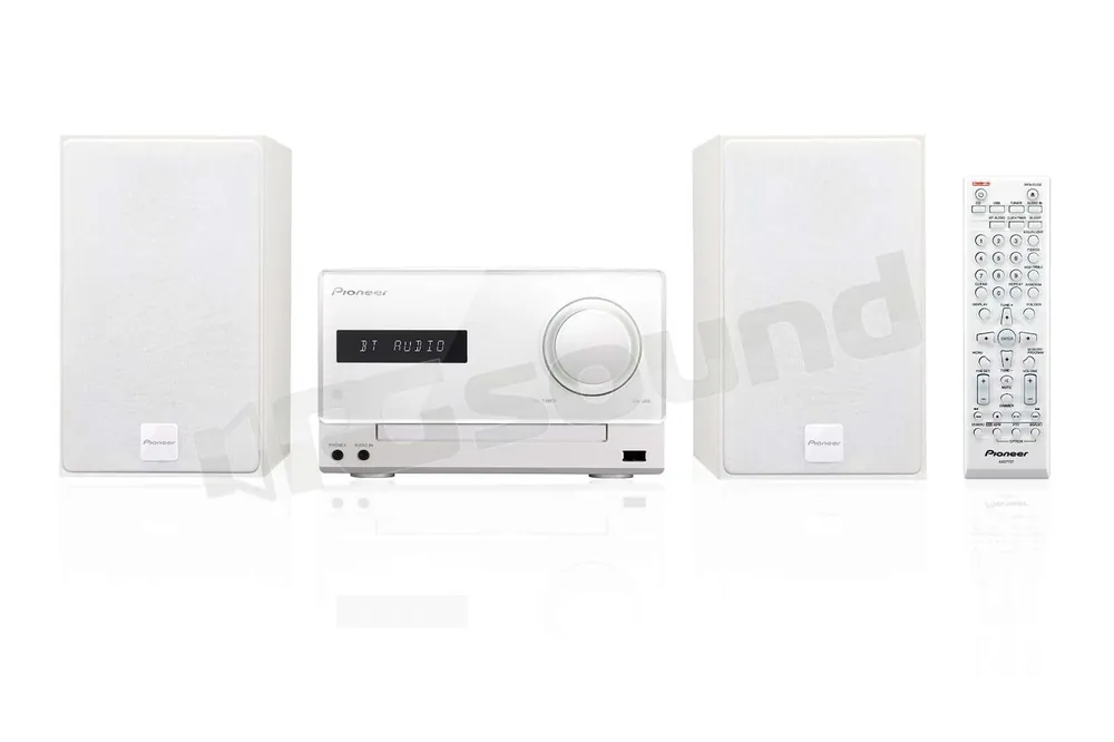 Pioneer X-CM35-W Sistema Hi-Fi con CD, Bluetooth Bianco Diffusori Ho