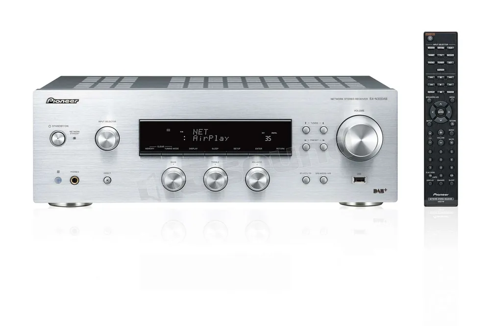 Pioneer SX-N30DAB-S ricevitore DAB+, FM, WiFi, DLNA, AirPlay, USB, Blu