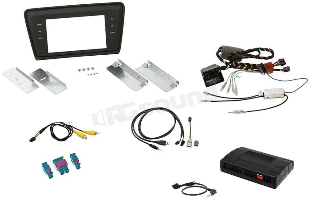 Connection Integrated Solution 63600601 kit 2 Din per Skoda Octavia