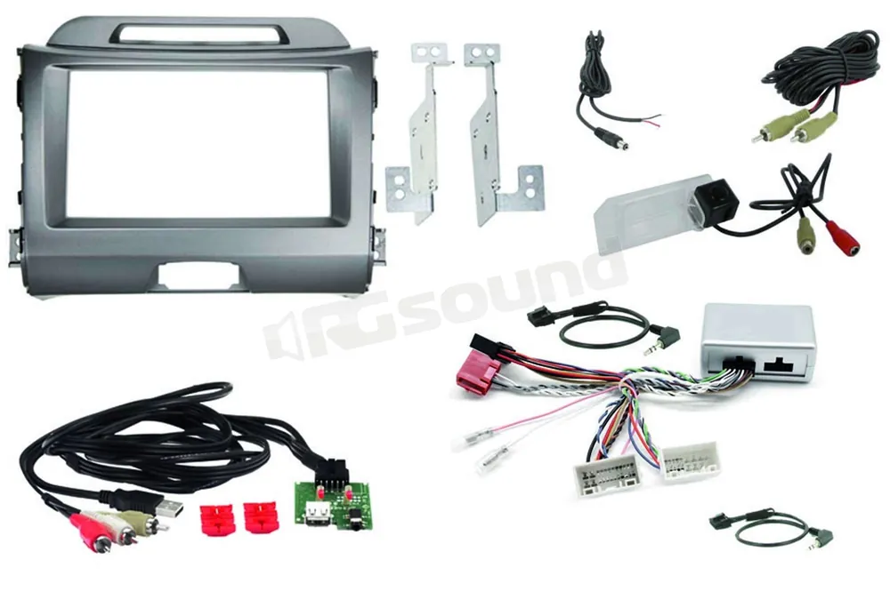 Connection Integrated Solution 63600213 kit 2 Din per Kia Sportage I