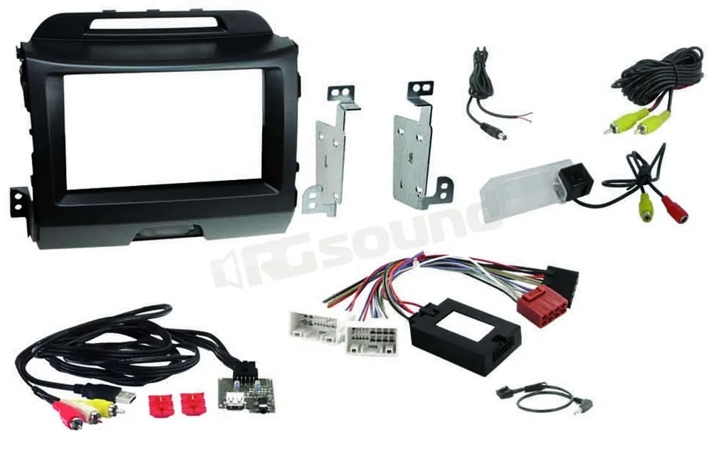 Connection Integrated Solution 63600201 kit 2 Din per Kia Sportage I