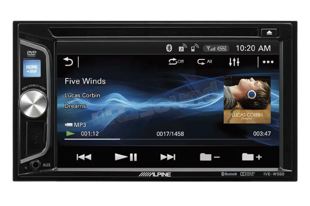 Alpine IVE-W560BT-R monitor 6.2‘‘ con CD / DVD, USB, Bluetooth, Made f