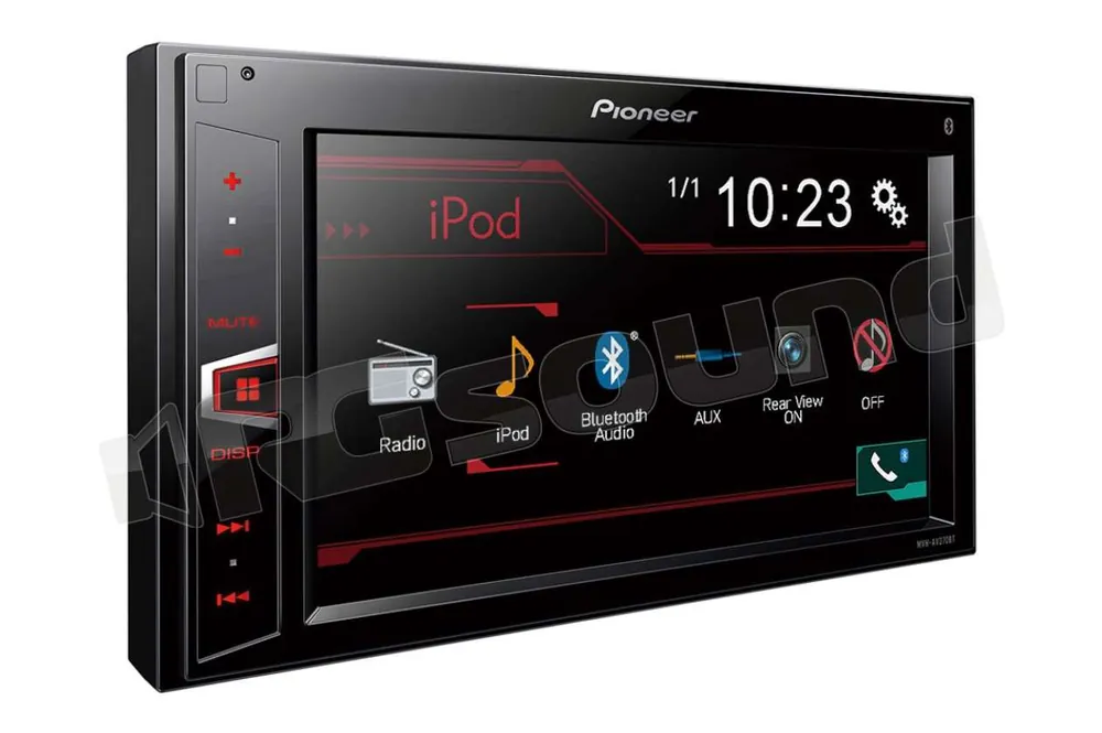 Pioneer MVH-AV280BT monitor 6.2‘‘ con USB, Bluetooth, Made for iPod e