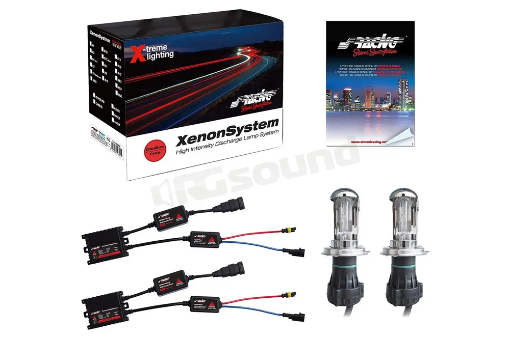 Simoni Racing C5H4 Slim Canbus HID - H4 Illuminazione - Lampadine e