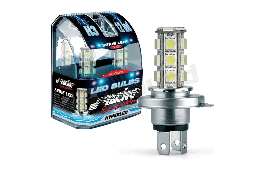 Simoni Racing LS27 lampadine a 13 Led - HP27/881 - 12V Illuminazione