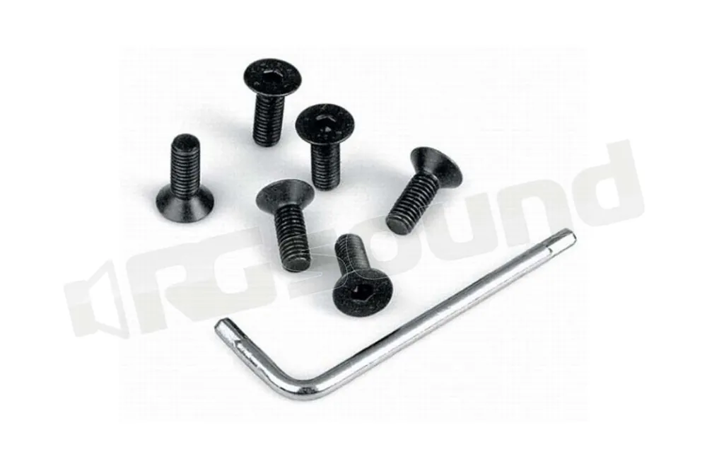 Simoni Racing KV/MO Kit 6 viti a brugola 5x10 nere Performance - Dis