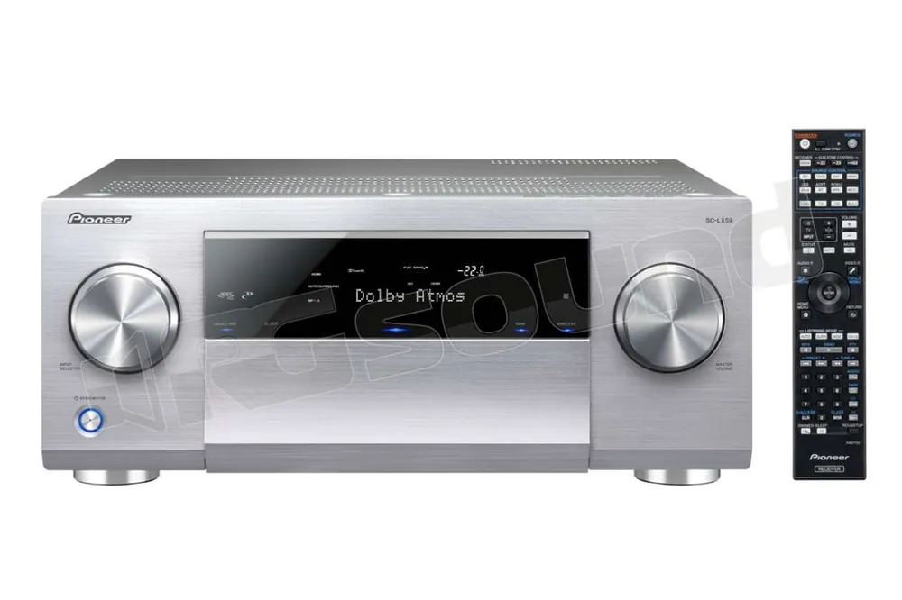 Pioneer SC-LX59-S Rievitore con amplificatore Classe D - Silver Diff