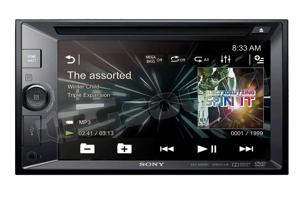 Sony XAV-W650BT lettore CD, Bluetooth, USB, Made for iPhone Monitor