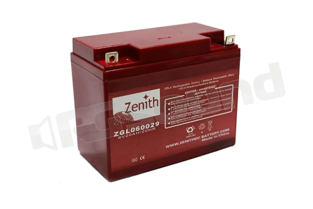 Zenith ZGL060029 Batterie per avviamento e servizi - Batterie GEL A