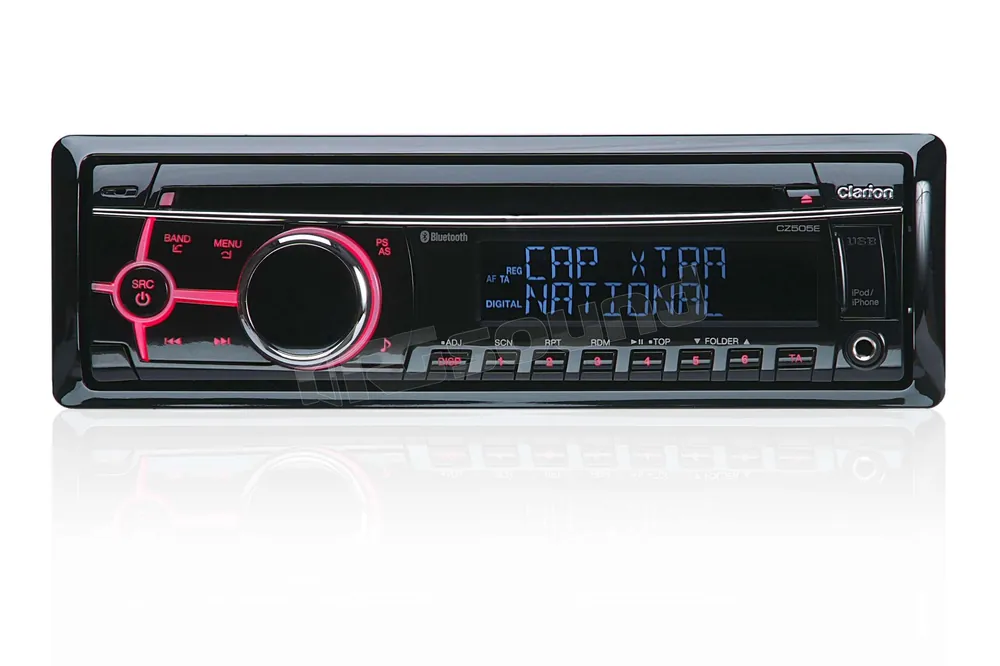 Clarion CZ505E con lettore CD, Bluetooth, USB e DAB+ Autoradio 1 din
