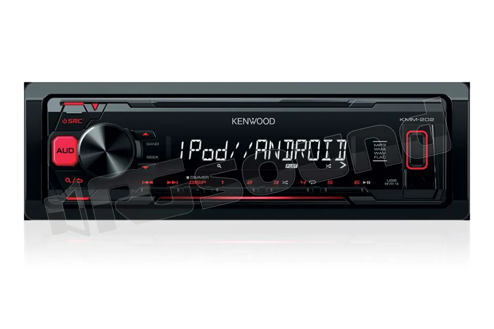 Kenwood KMM-202 sintolettore mechaless made for ipod iphone Autoradi