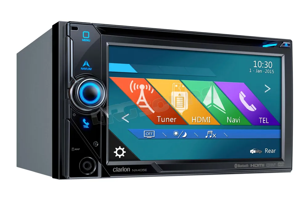 Clarion NX405E DVD - GPS - Bluetooth - USB - HDMI Monitor auto 1 e 2